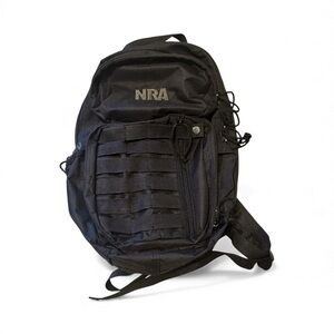 NRA Black Tactical Backpack - never used 12 X 16 inches